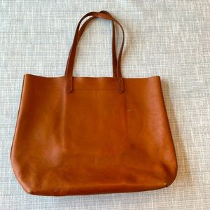Madewell leather Transport Tote